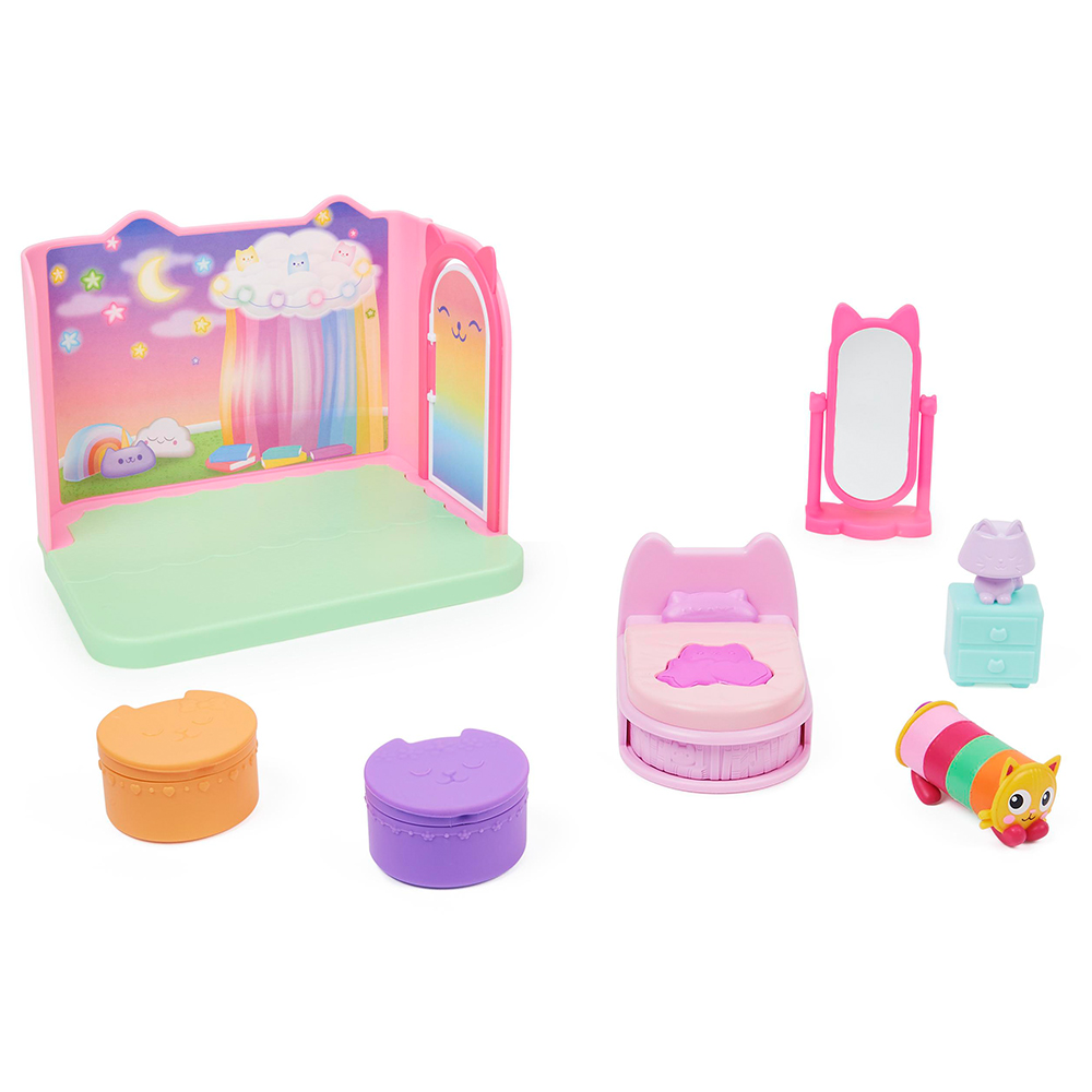 Single Gabby's Dollhouse Deluxe Room Set in Assorted styles Wilko