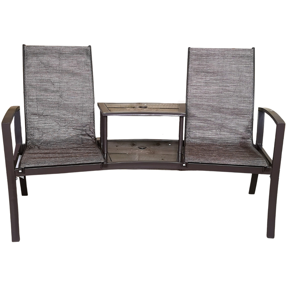 Samuel Alexander 2 Seater Suntime Havana Bronze Copper Companion Seat Image 2