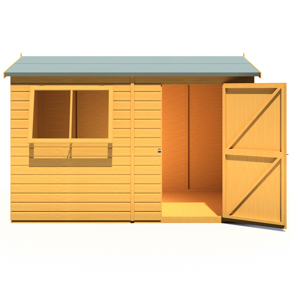 Shire Lewis 10 x 8ft Style C Reverse Apex Shed Image 2