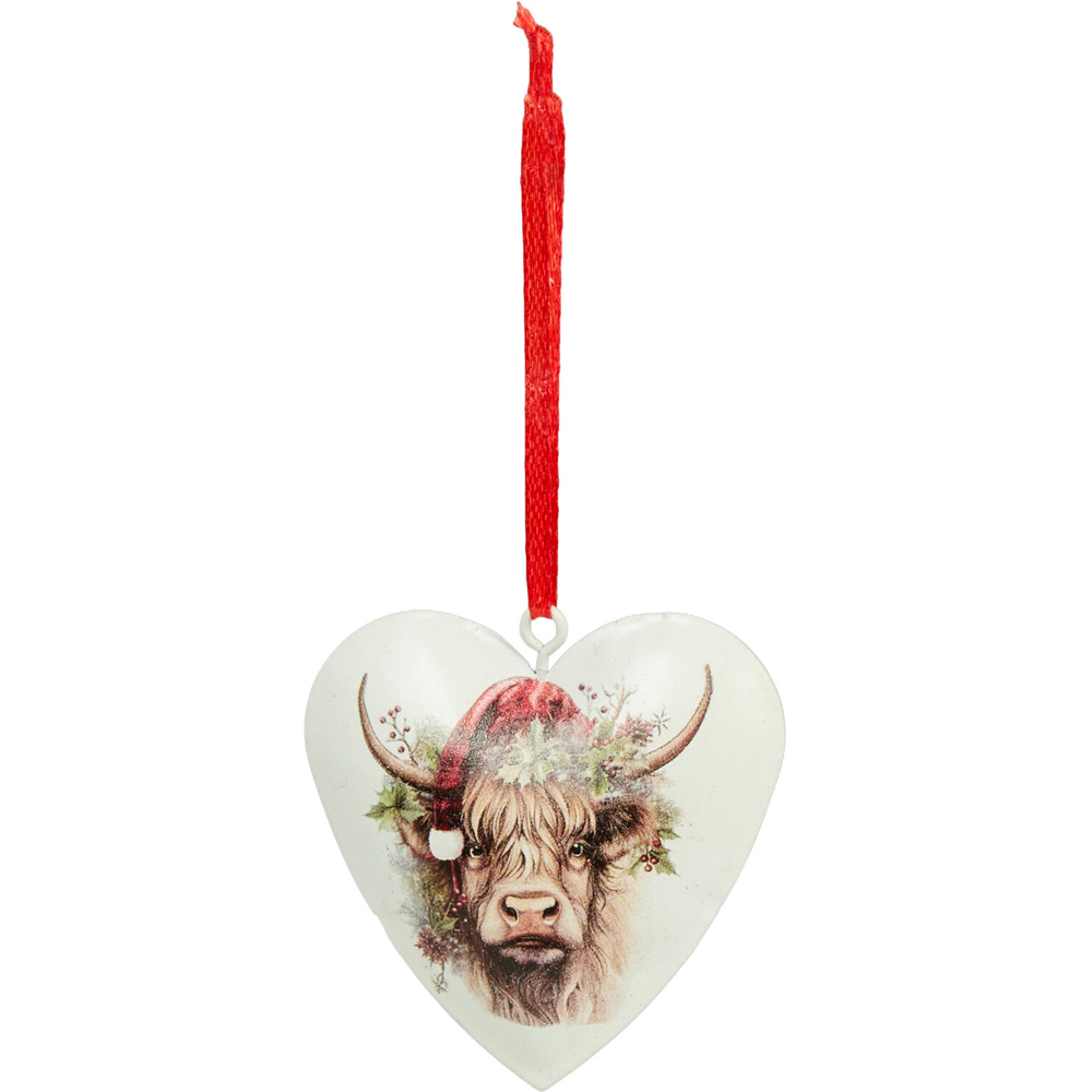 Set of 3 Highland Cow Decorations Image 2