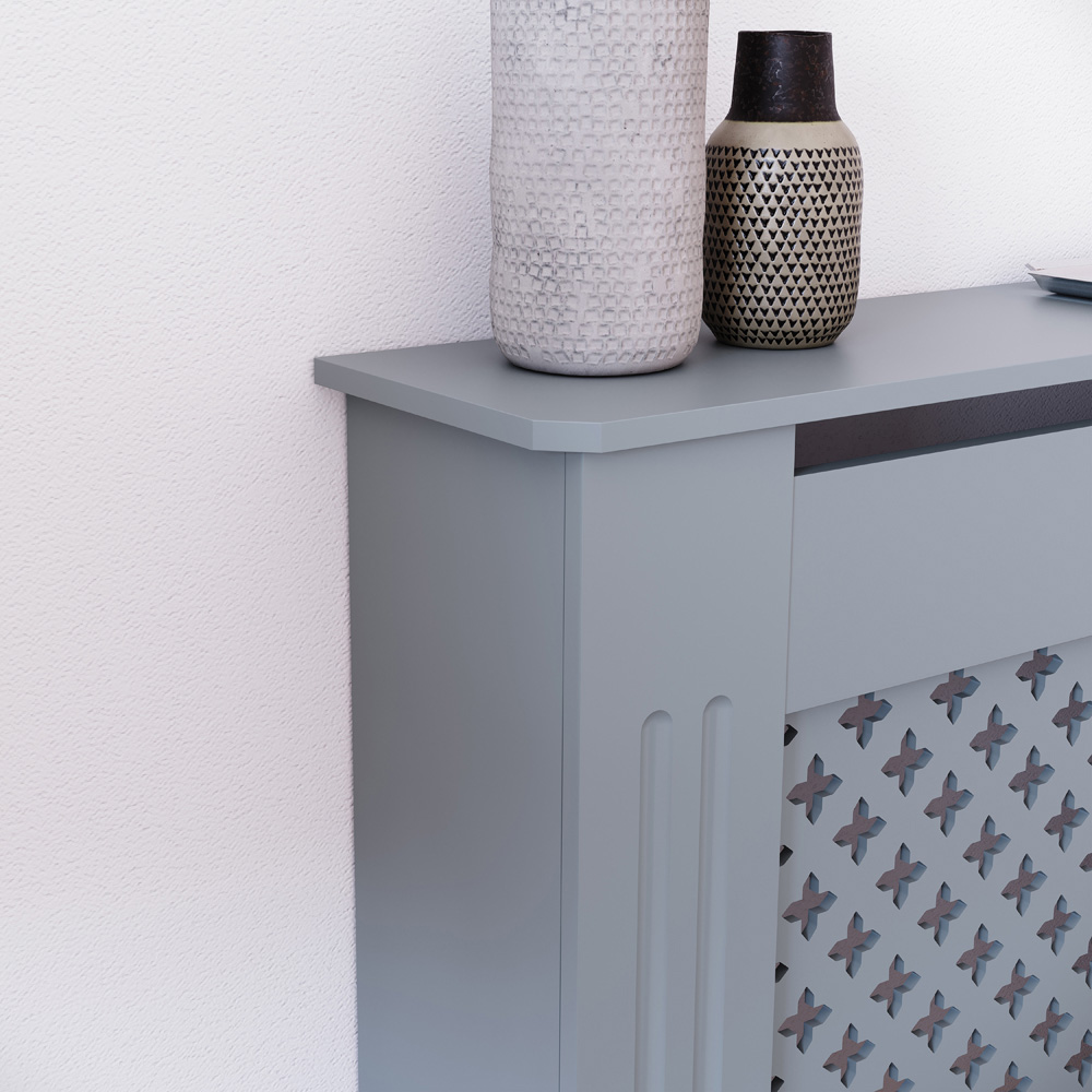 VIDA DESIGNS Oxford Grey Radiator Cover Extra Large Image 4