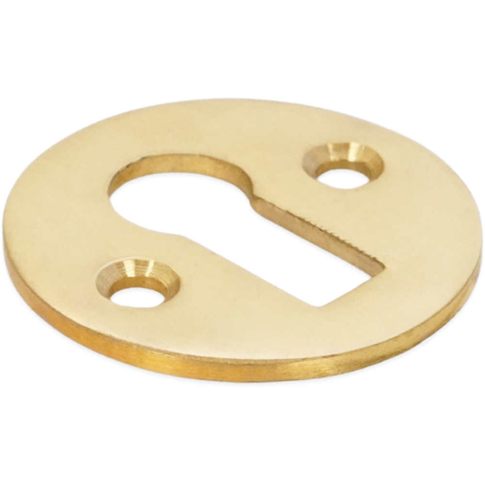 Spira Brass Victorian Polished Brass Open Keyhole Image 4