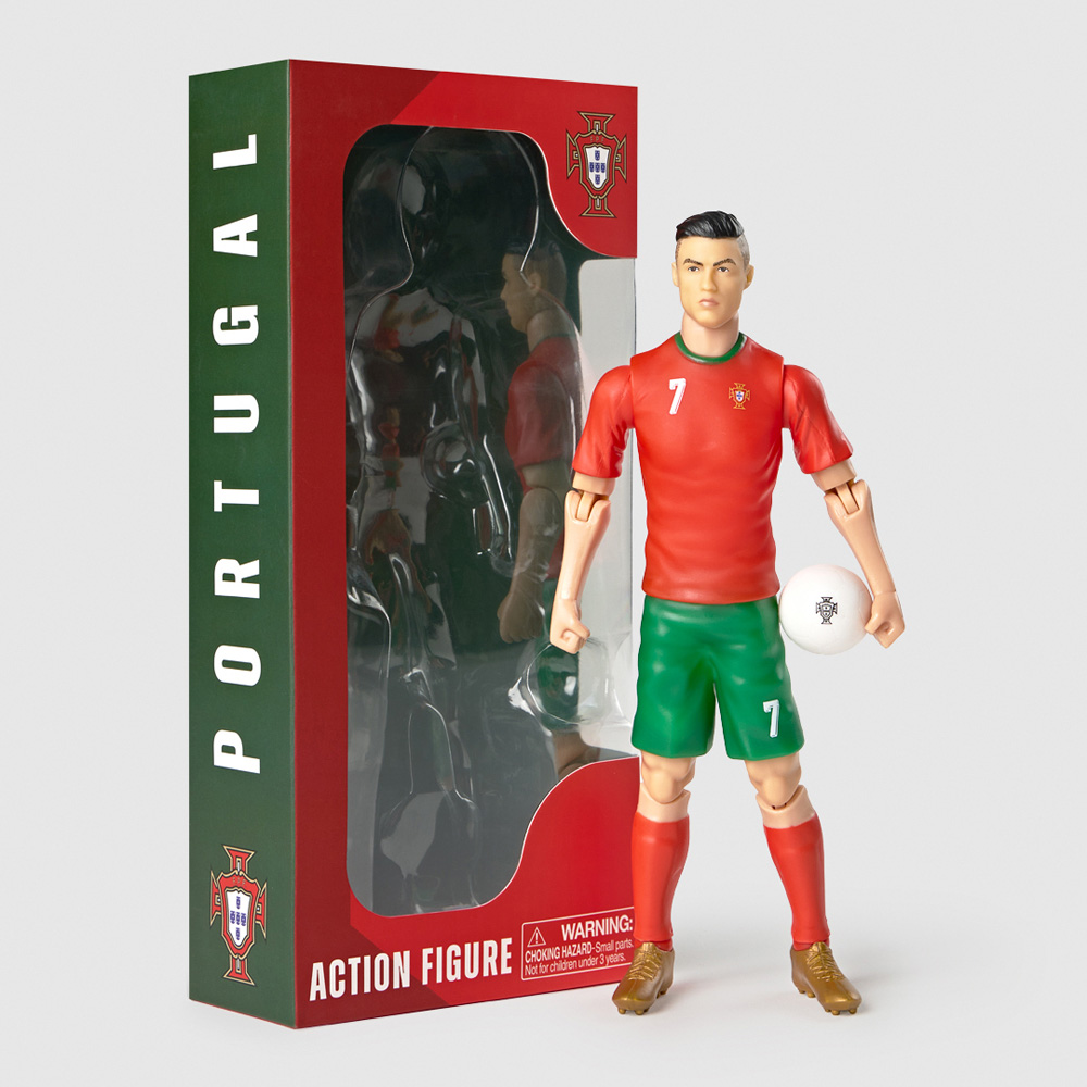Banbo Cristiano Portugal Fully Articulated Football Figurine Image 2