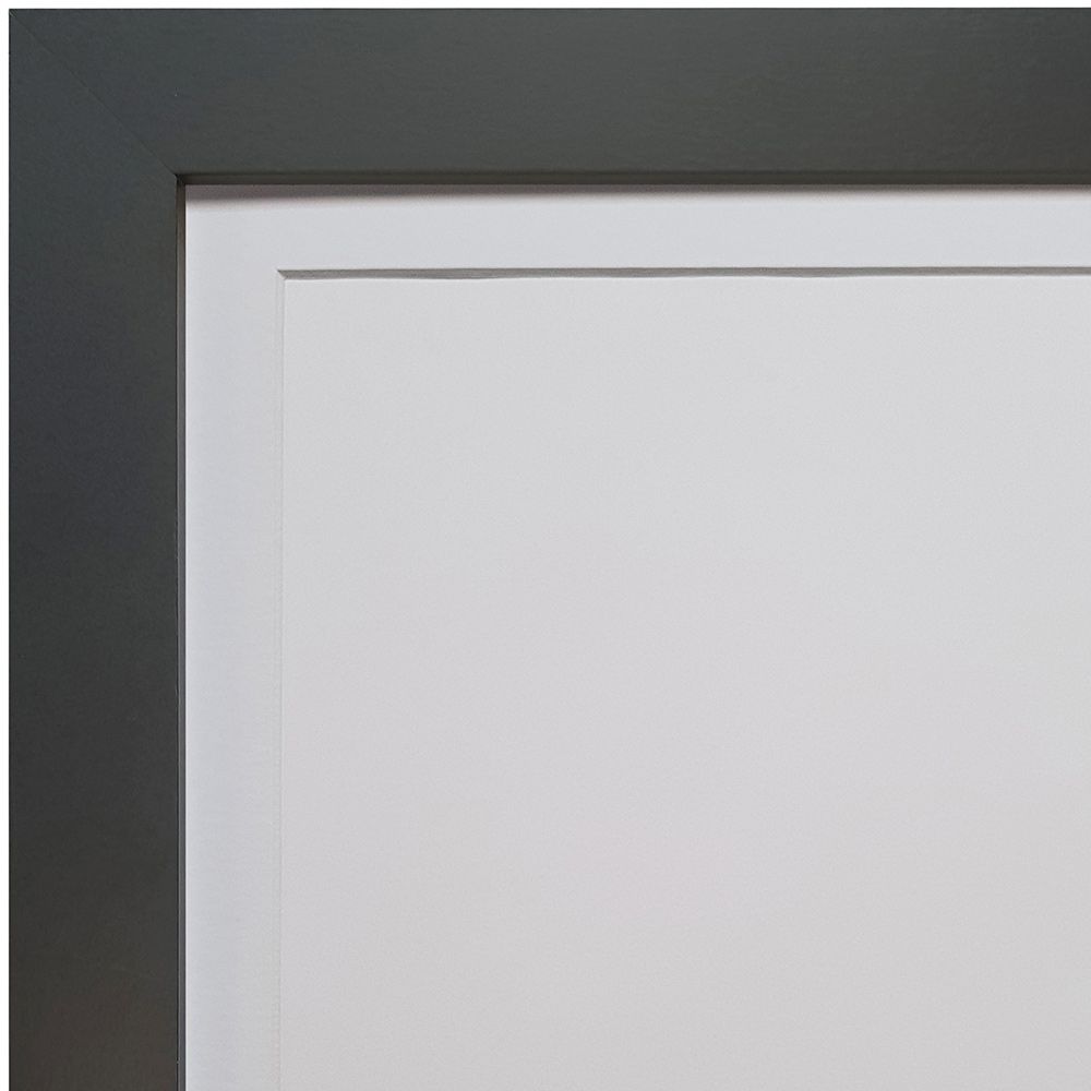 FRAMES BY POST Metro Black Frame with White Mount 10 x 8 inch Image 2