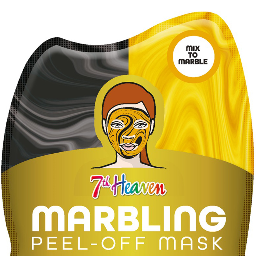 MJ Marbling Black and Gold Marble Masks Image 2