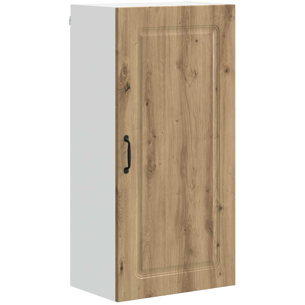 vidaXL Single Door Artisan Oak Kitchen Wall Cabinet Image 2