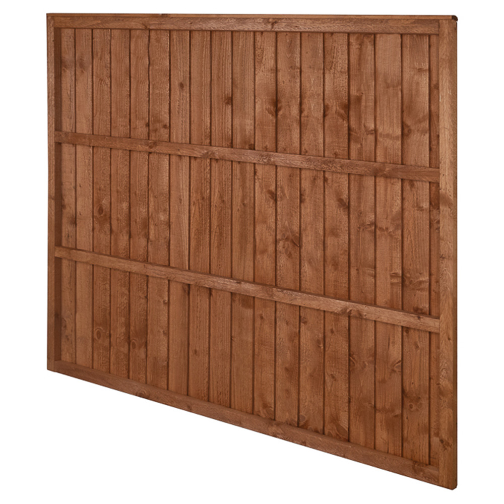 Forest Garden 6 x 5ft Closeboard Fence Panel Image 4