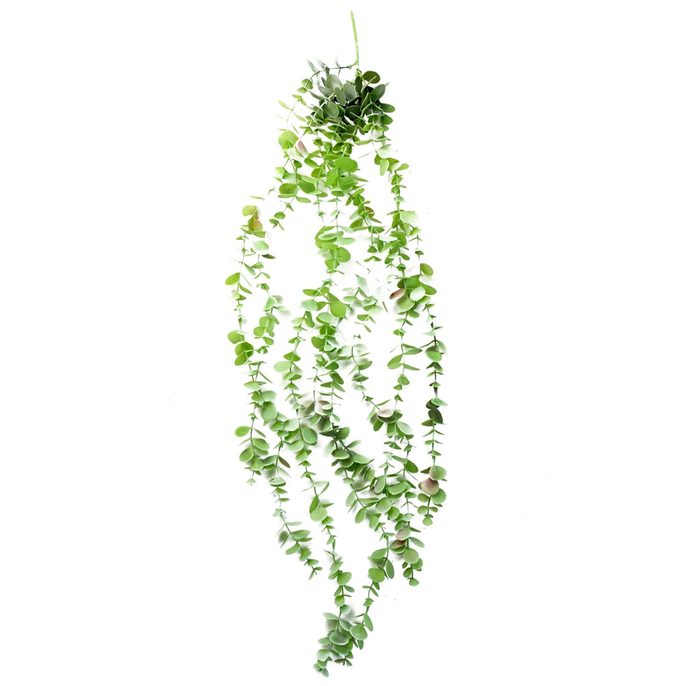 Leaf Trailing Eucalyptus Hanging Artificial Plant 2.6ft 6 Pack Image 3