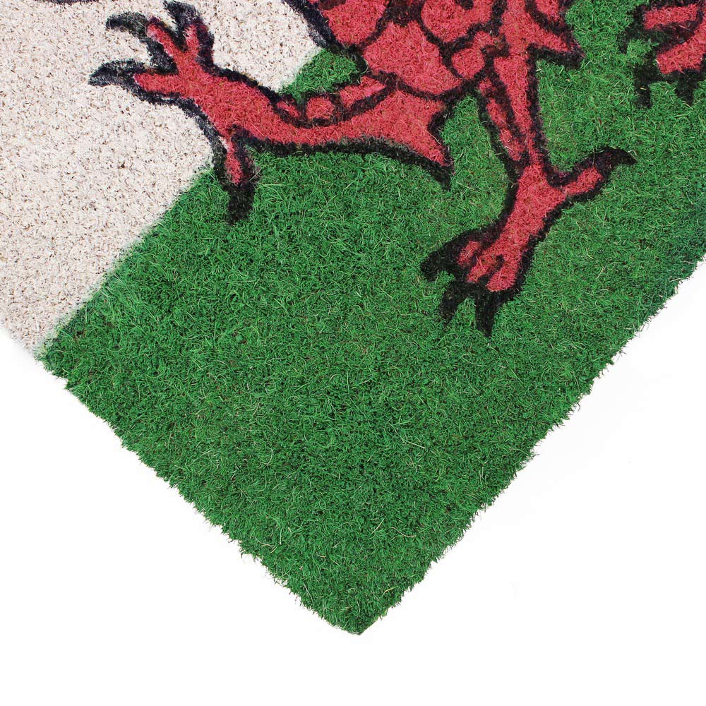 JVL Latex Coir Welsh Dragon Doormat 40 x 70cm Image 3