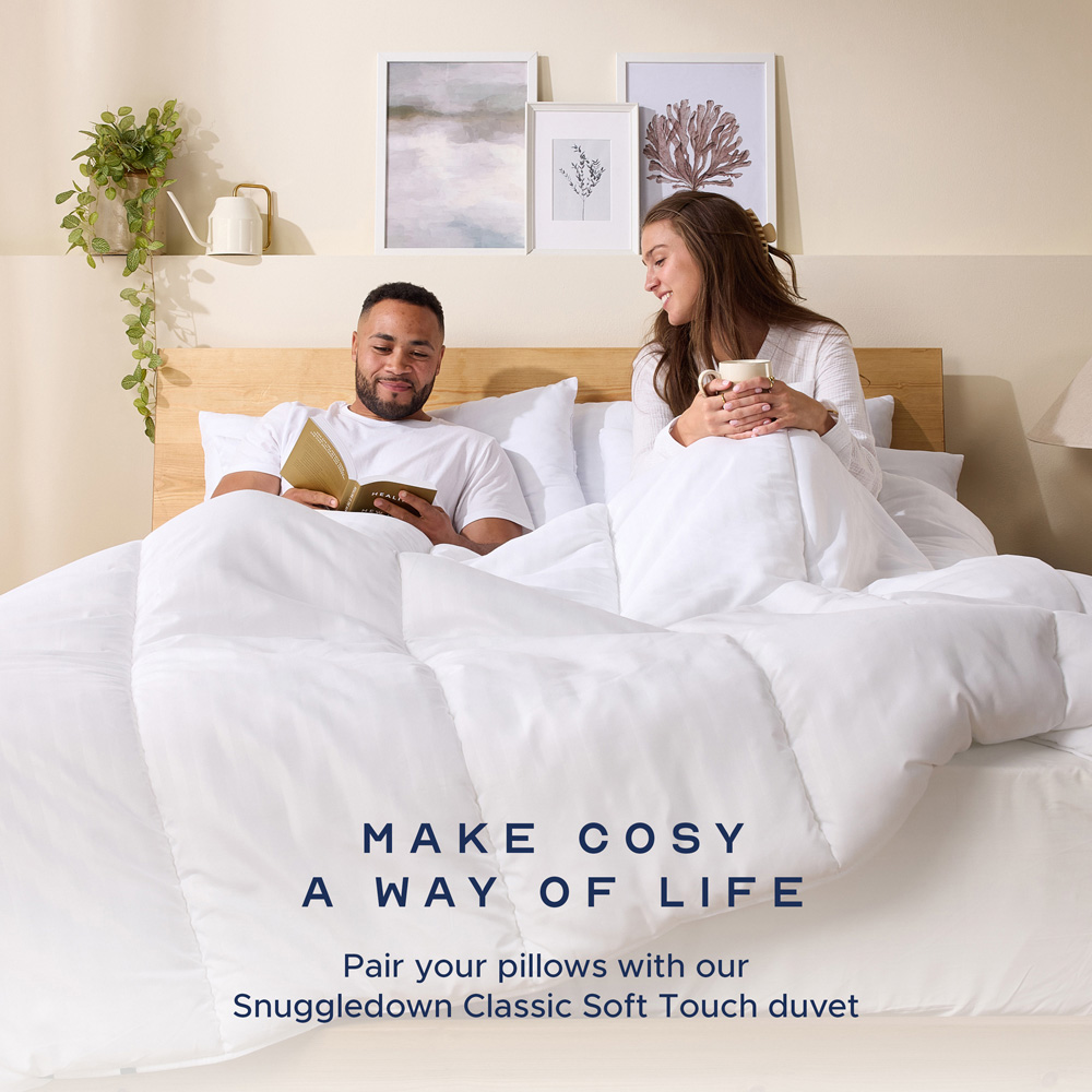 Snuggledown King Size White Scandinavian Hollowfibre Duvet  13.5 Tog Image 8