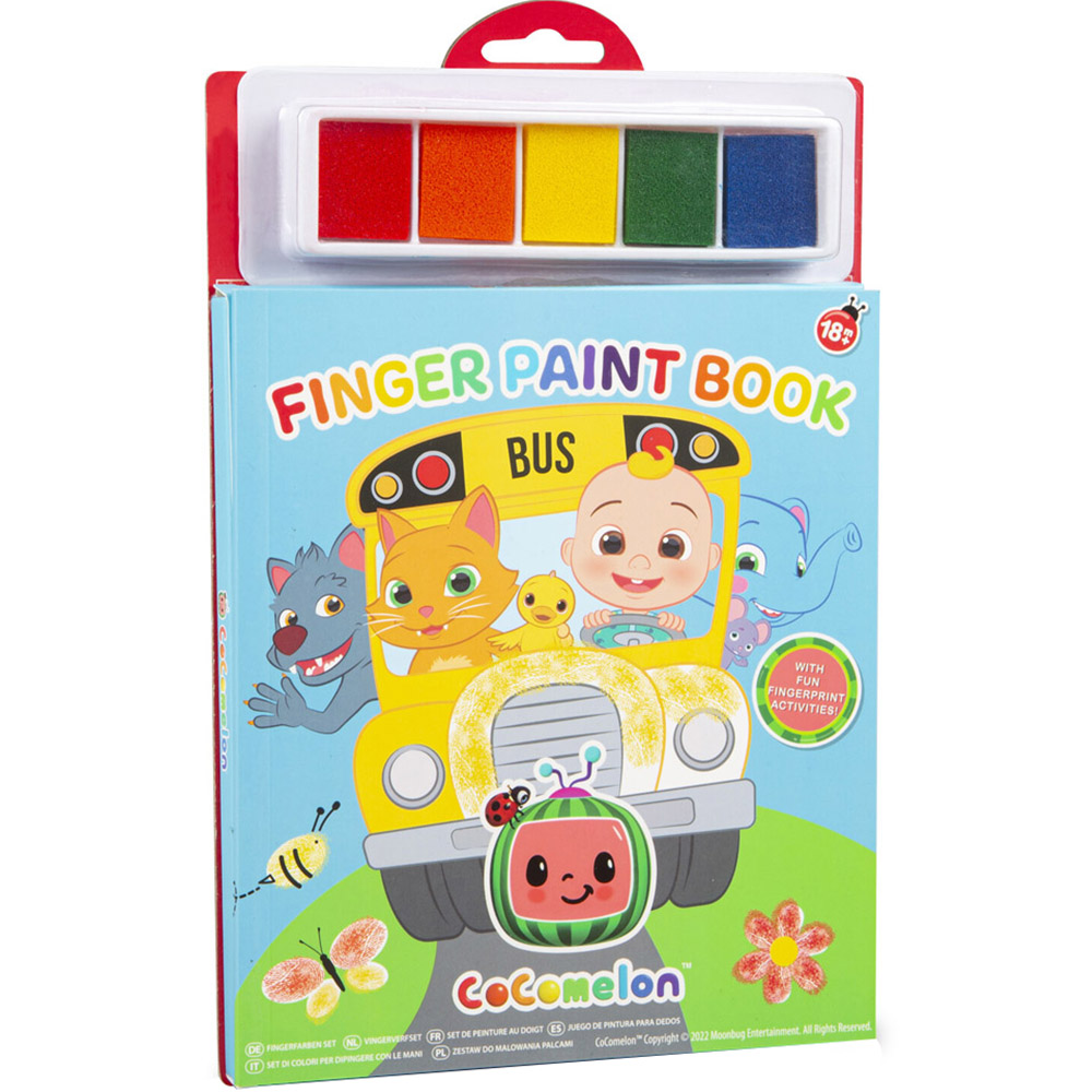 CoComelon Finger Paint Book Set Image