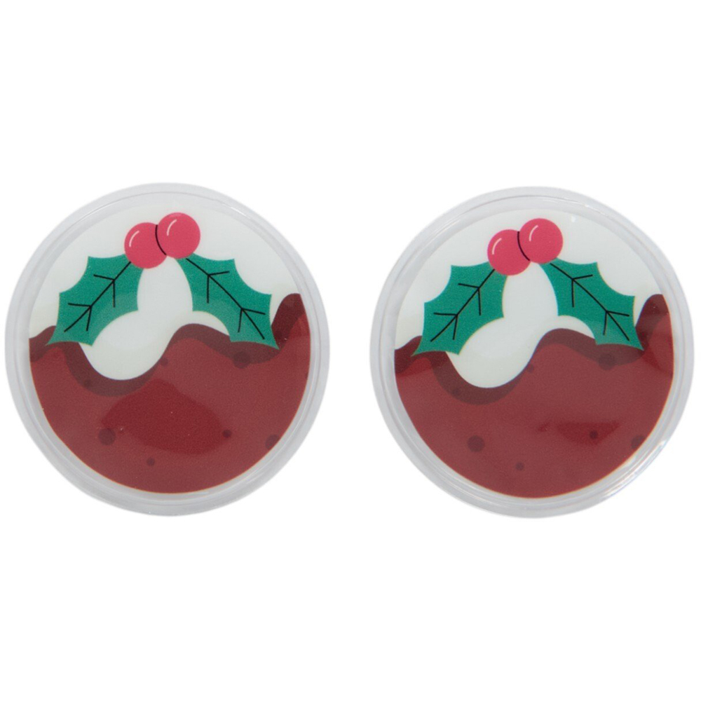 Christmas Pudding Cooling Eye Pads Image 2