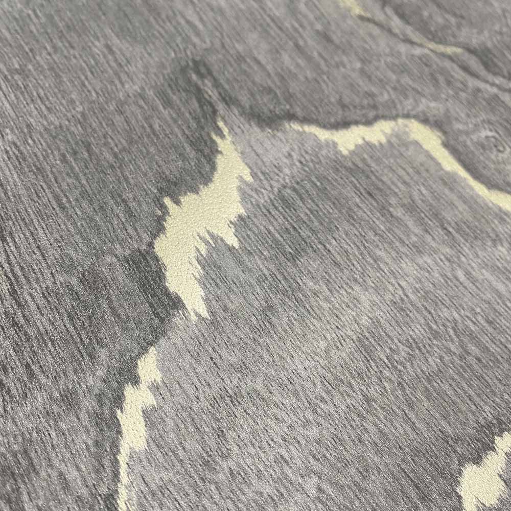 Muriva Woodgrain Charcoal Wallpaper Image 3