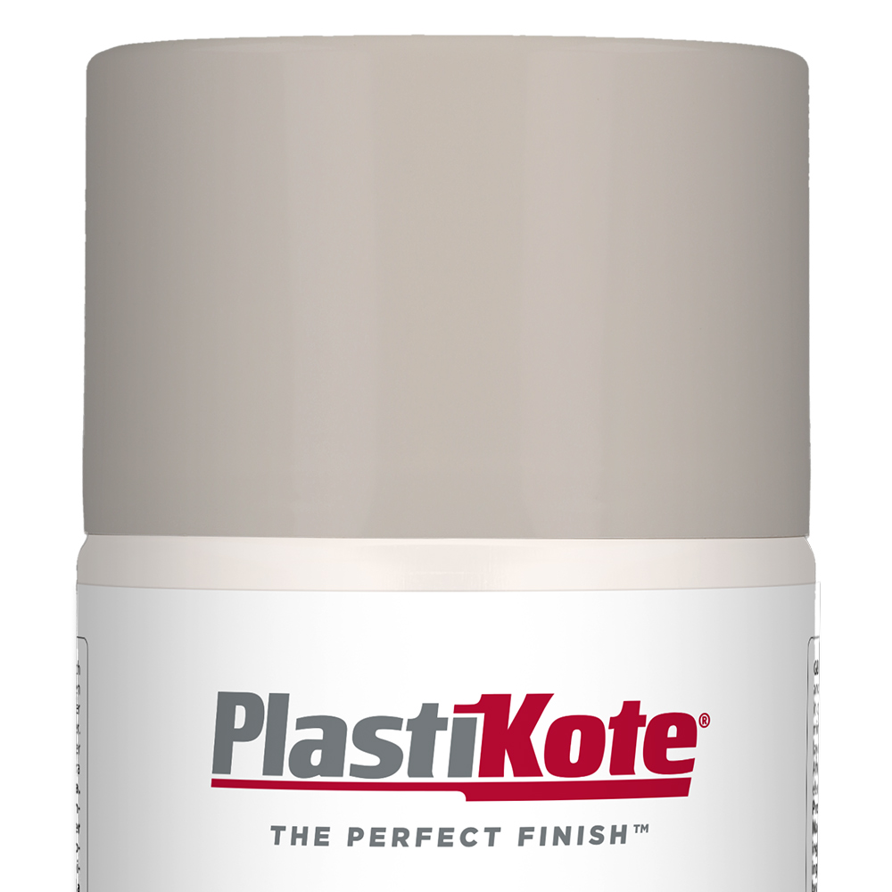 PlastiKote Grey Fast Dry Enamel Acrylic Primer Spray Paint Wilko