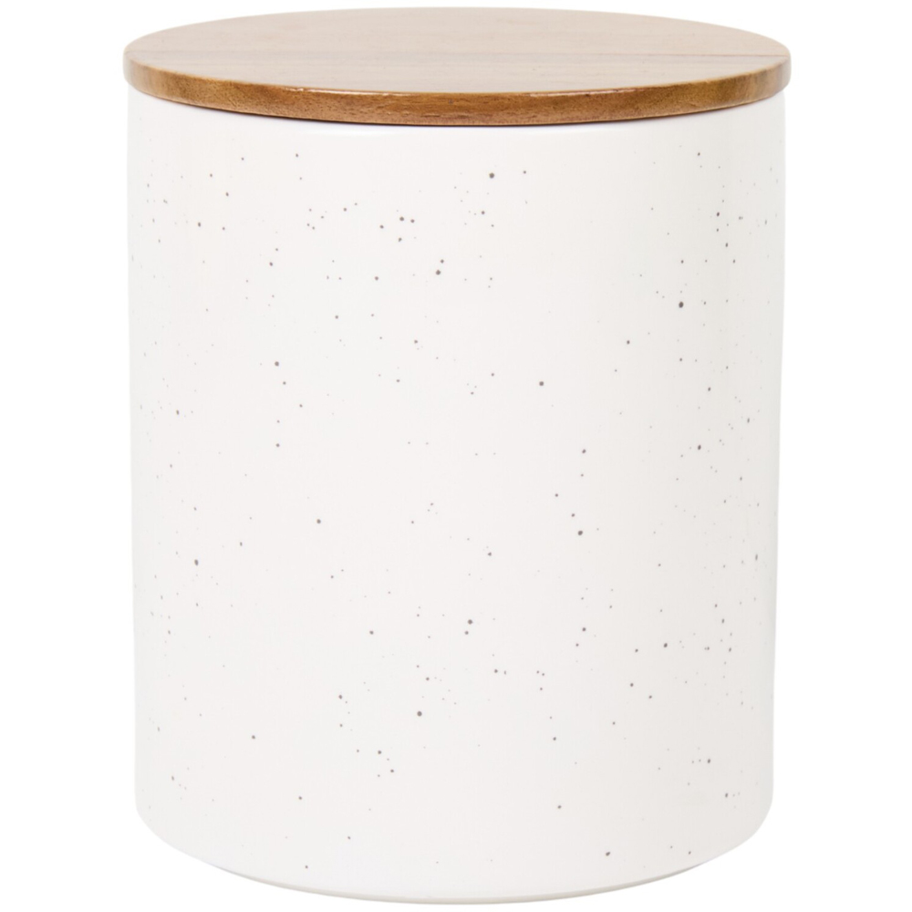 Highland Cow Biscuit Canister White Image 3