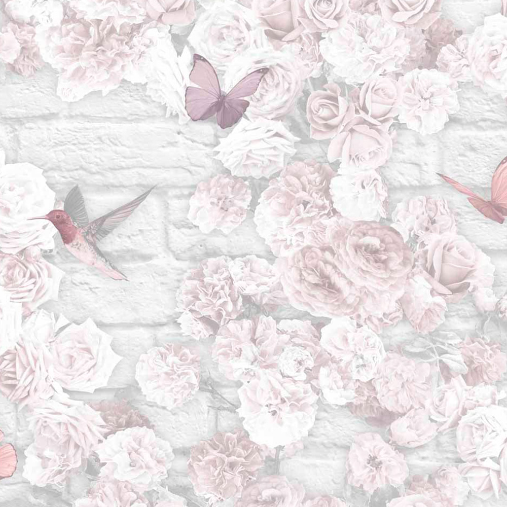 Superfresco Easy Flower Pink Wallpaper Image 1