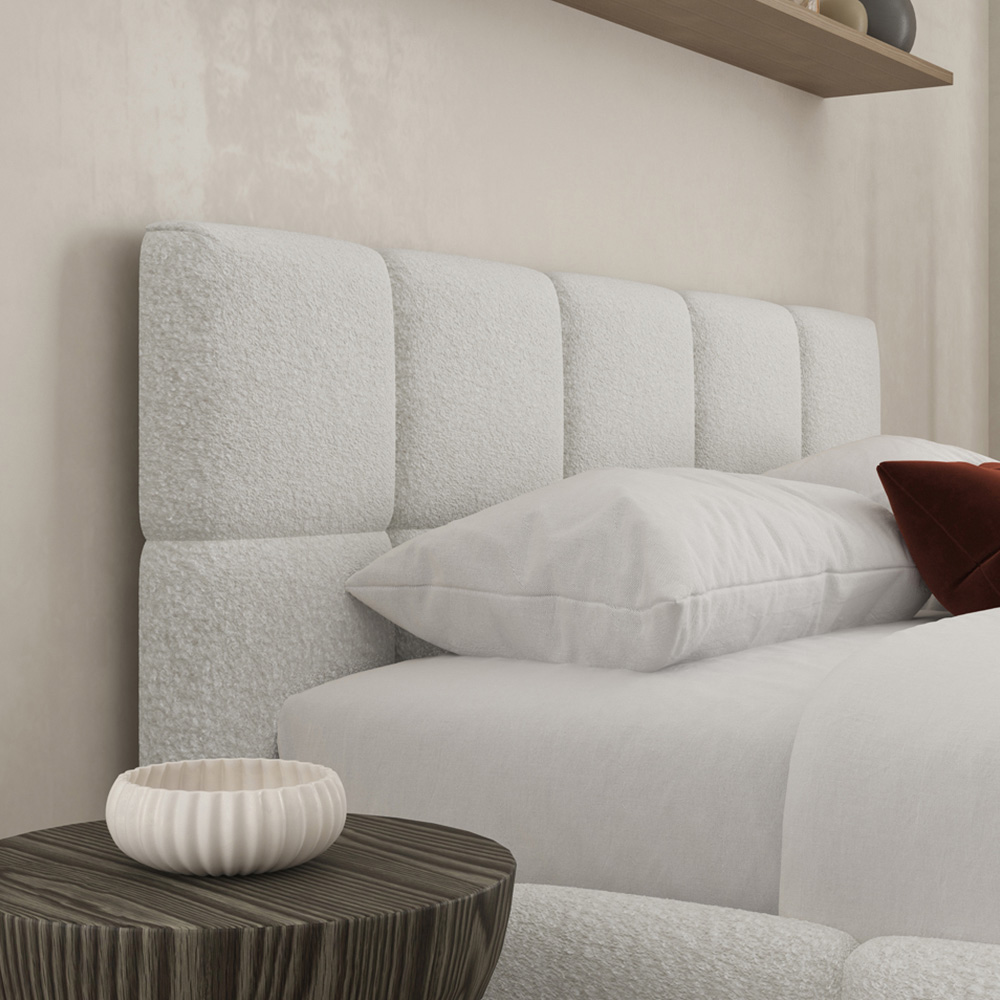 DS Living Ovella Double Dove Cubed Ottoman Bed Image 2