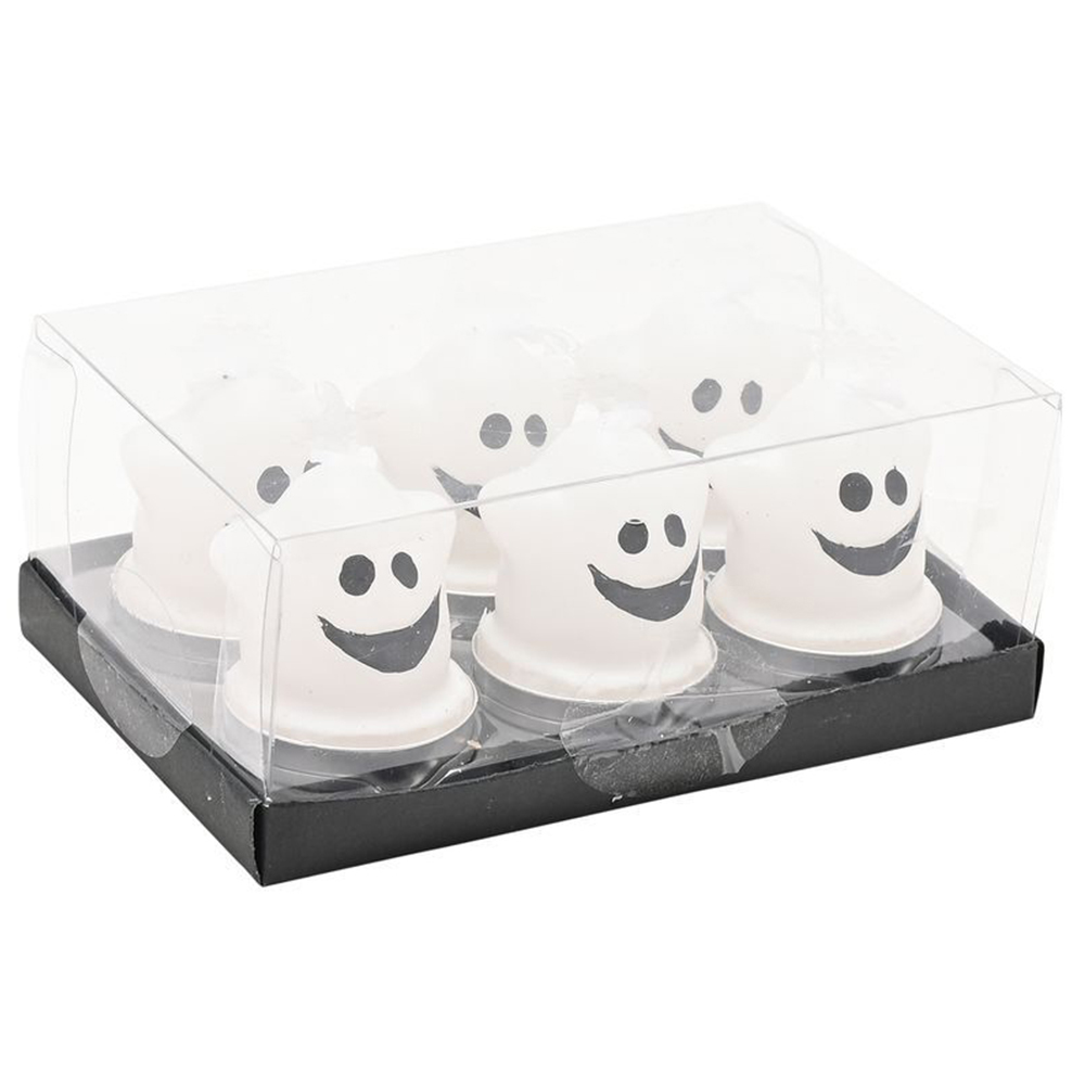 Hocus Pocus Ghost Candles 6 Pack Image 1