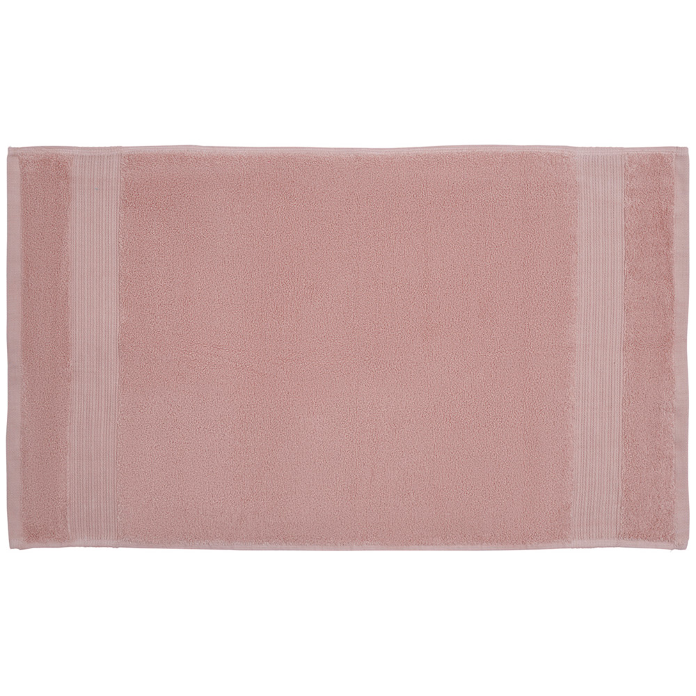 Wilko Supersoft Cotton Rose Pink Hand Towel Wilko
