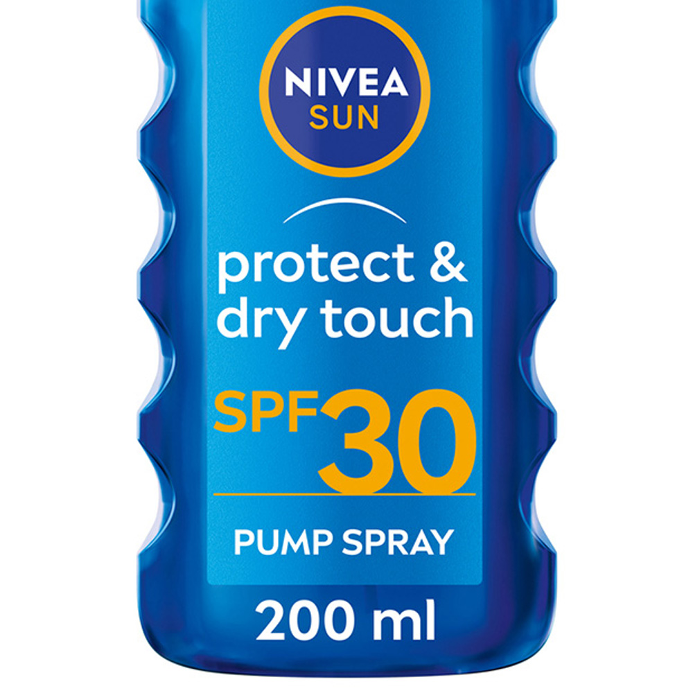Nivea Sun Protect and Dry Touch Sun Cream Pump Spray SPF30 200ml Image 3