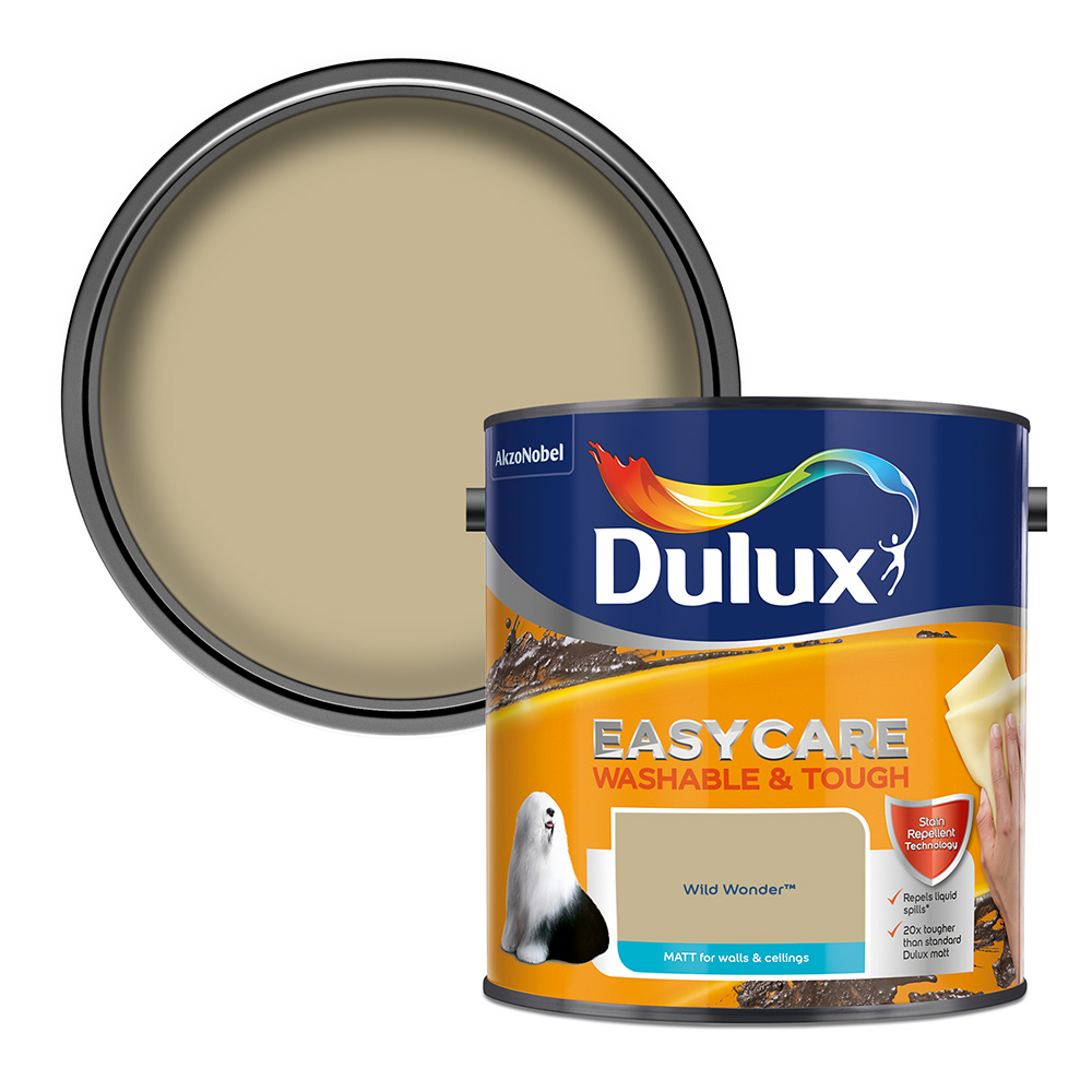 Dulux Easycare Washable & Tough Wild Wonder Matt Paint 2.5L Image 1