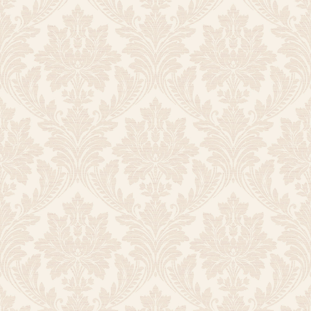 Grandeco Pattano Classical Luxury Damask Taupe Wallpaper Image 1