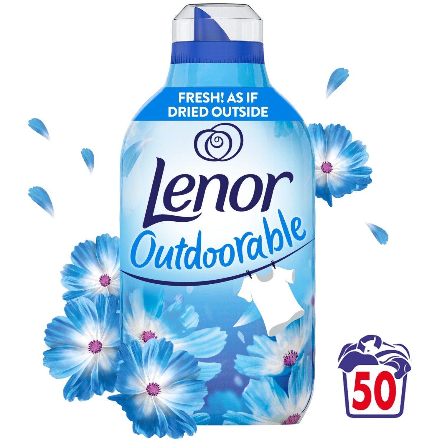 Lenor Outdoorable Fresh Fabric Conditioner 700ml Spring Awakening Image 7