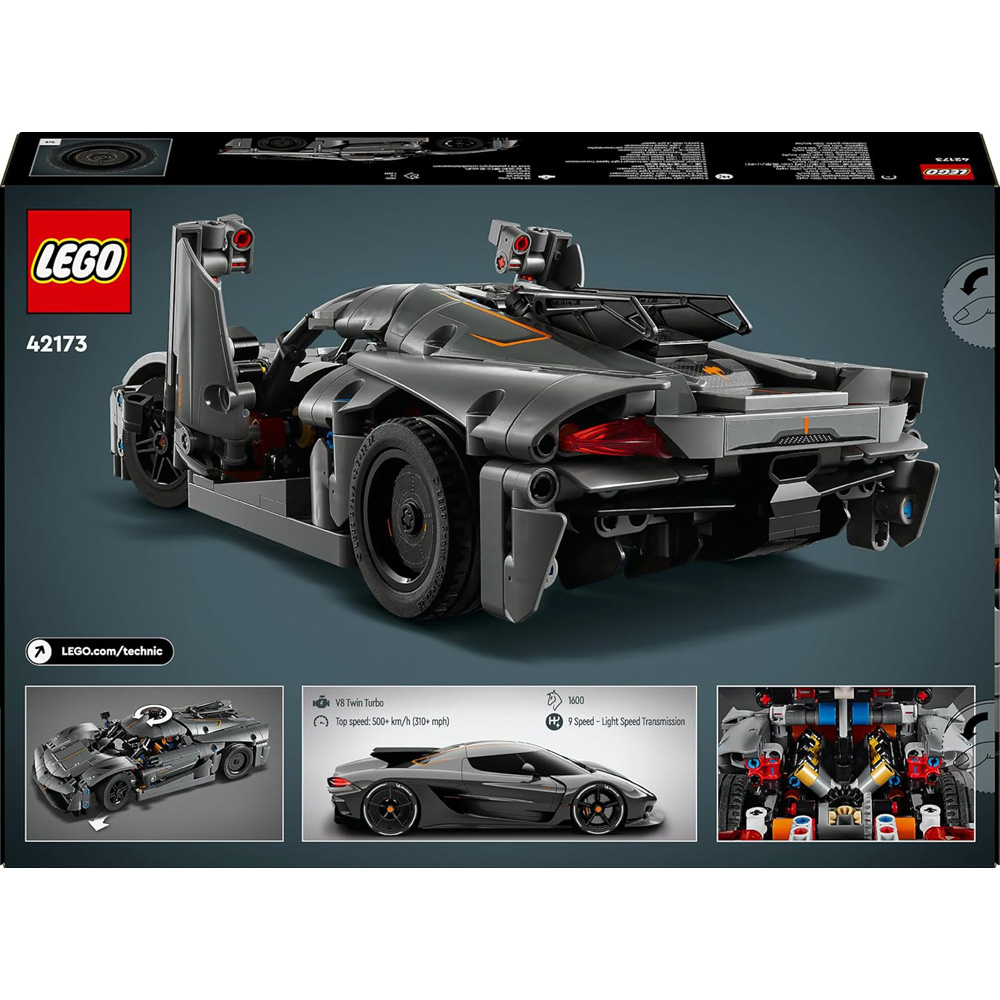 Lego Technic 42173 Koenigsegg Jesko Absolut Set Image 4