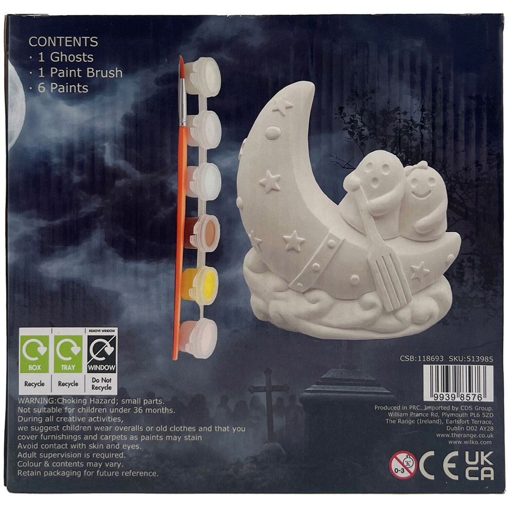 Paint Your Own Ceramic Ghosts Kit Image 3