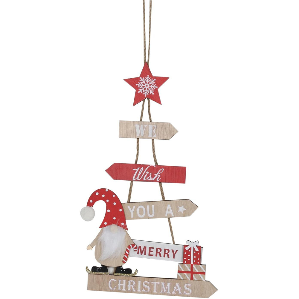 Wish You a Merry Christmas Gonk Sign Image