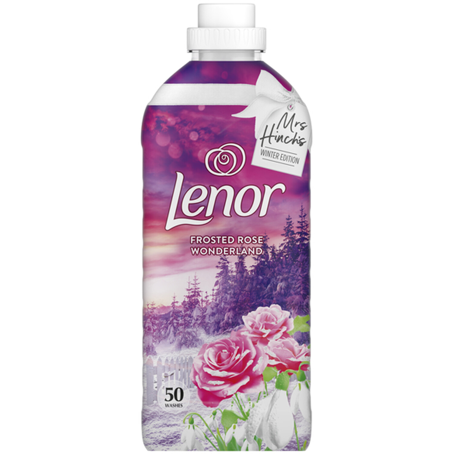 Lenor Frosted Rose Wonderland Fabric Conditioner 50 Washes 1.65L Image