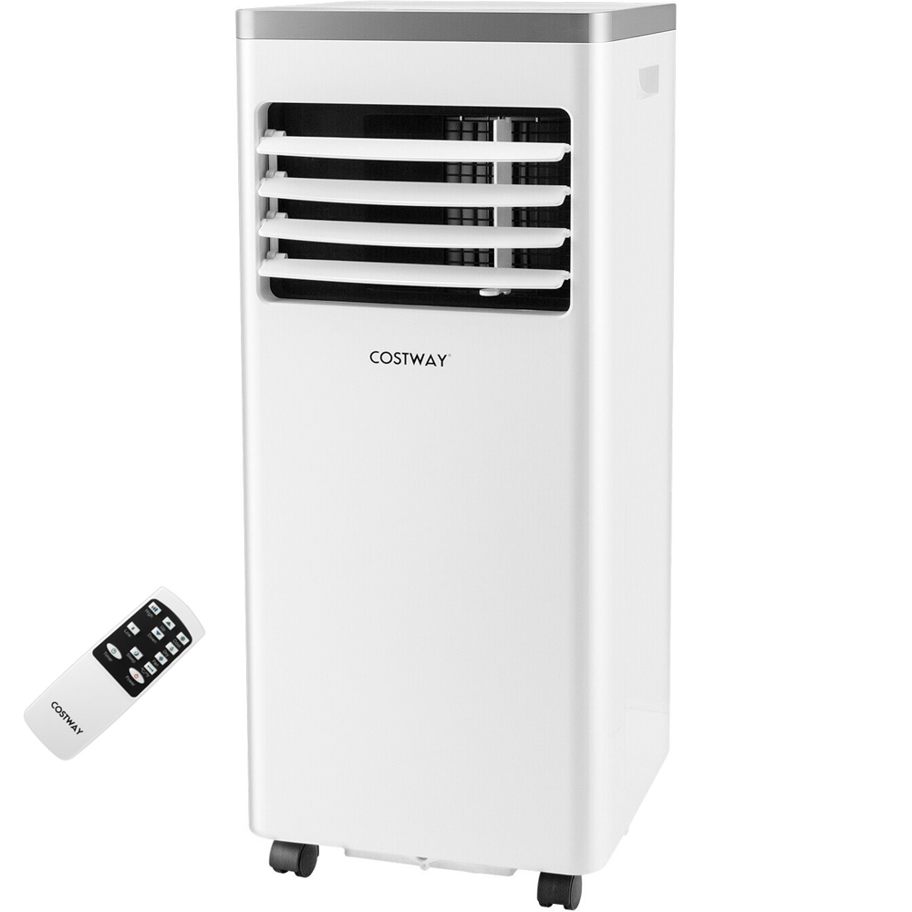 Costway 7000BTU Portable Air Conditioner with Remote Control Image 1