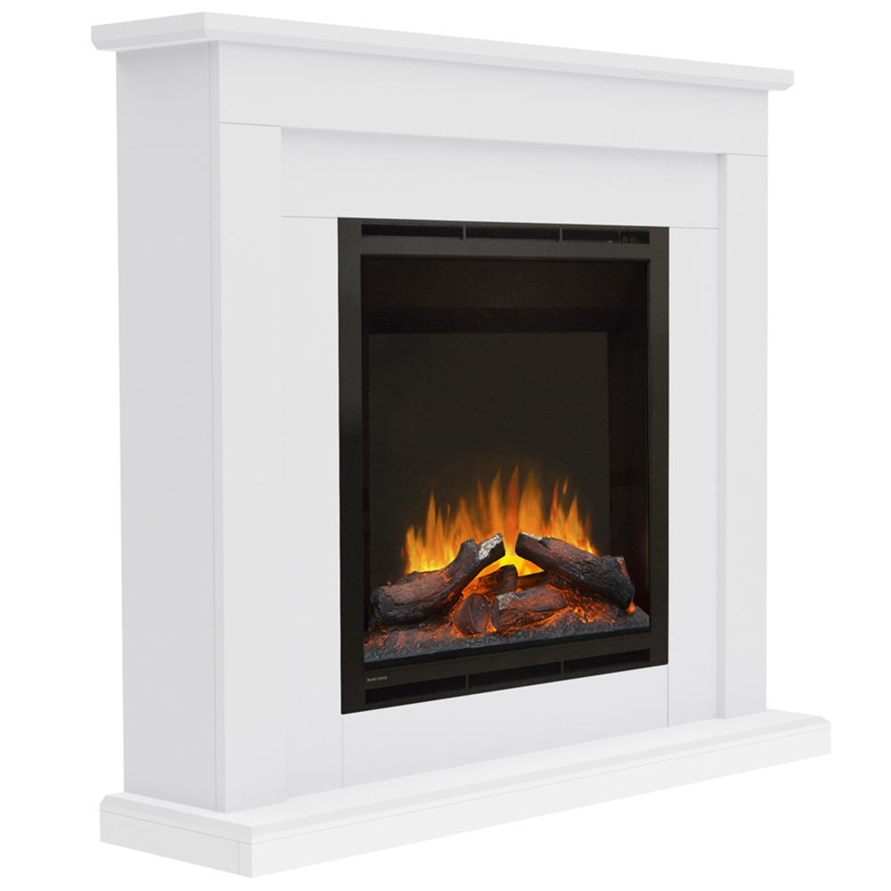 Beadnell Ice White Timber Electric Suite 46 inch Image 1