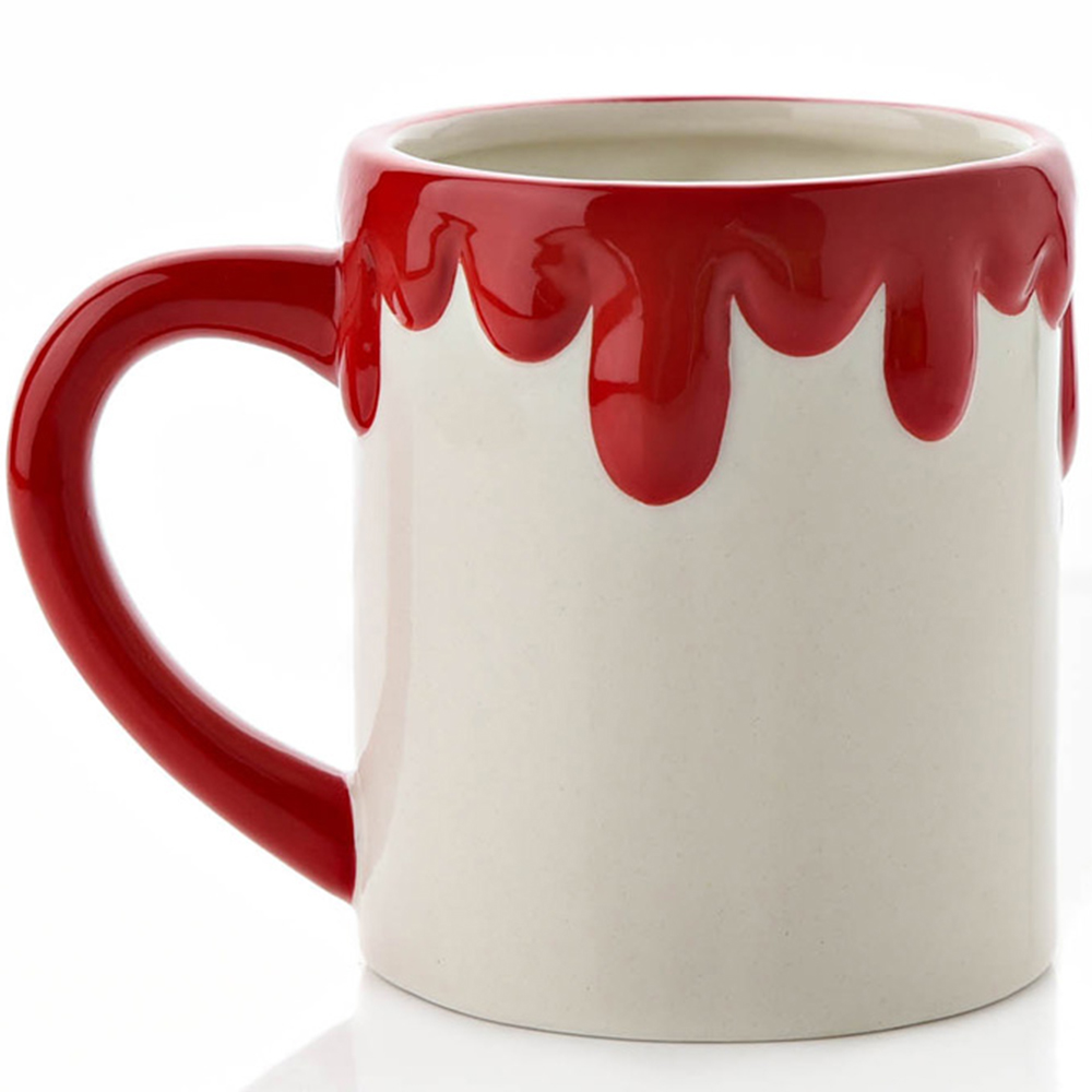 The Christmas Gift Co Red Snowman Christmas Mug Image 2