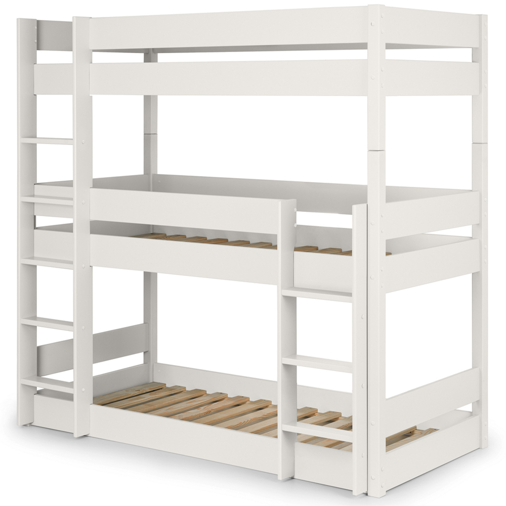 Julian Bowen Trio Surf White Triple Sleeper Bunk Bed Image 4