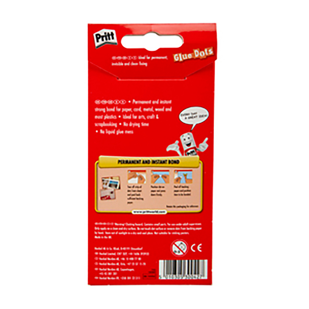 Pritt 64 Pack Double Sided Glue Dots Image 2