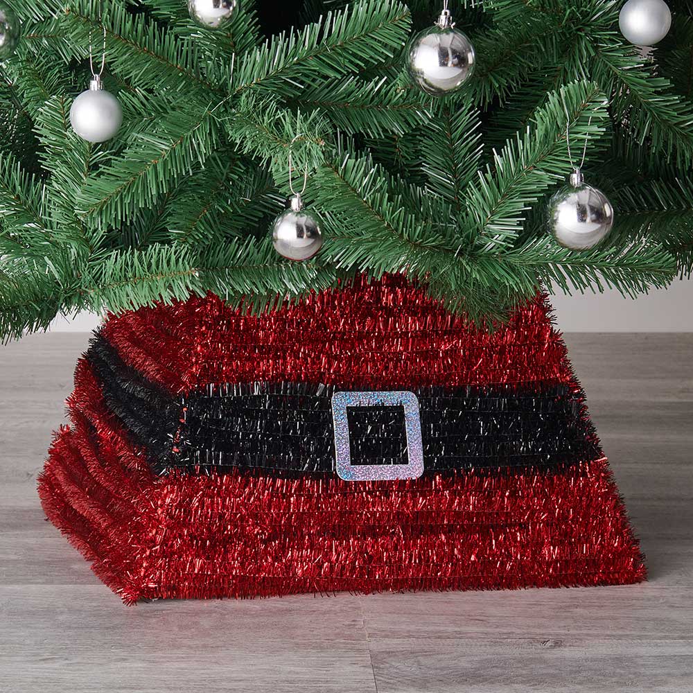 Wilko Merry Tinsel Santa Tree Skirt Image 3
