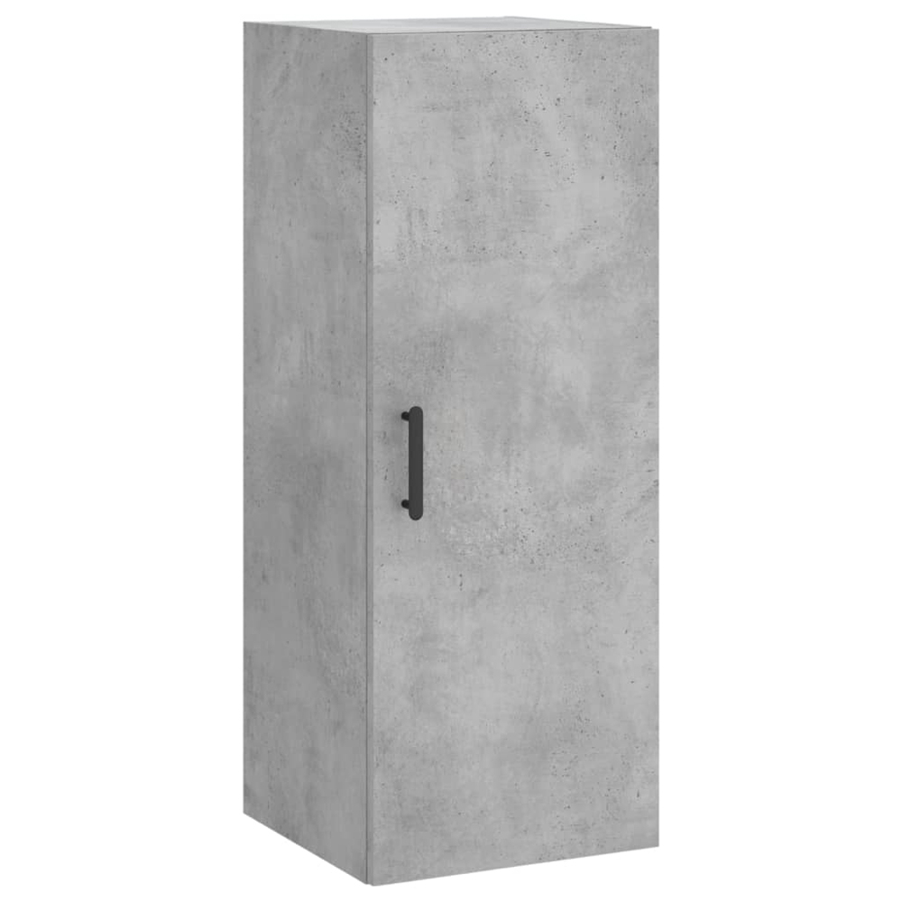 vidaXL 2 Door Concrete Grey Highboard Image 7