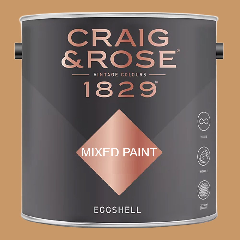 Craig & Rose 1829 Vintage Walls Wood and Metal Papyrus Eggshell Paint 2.5L Image 2