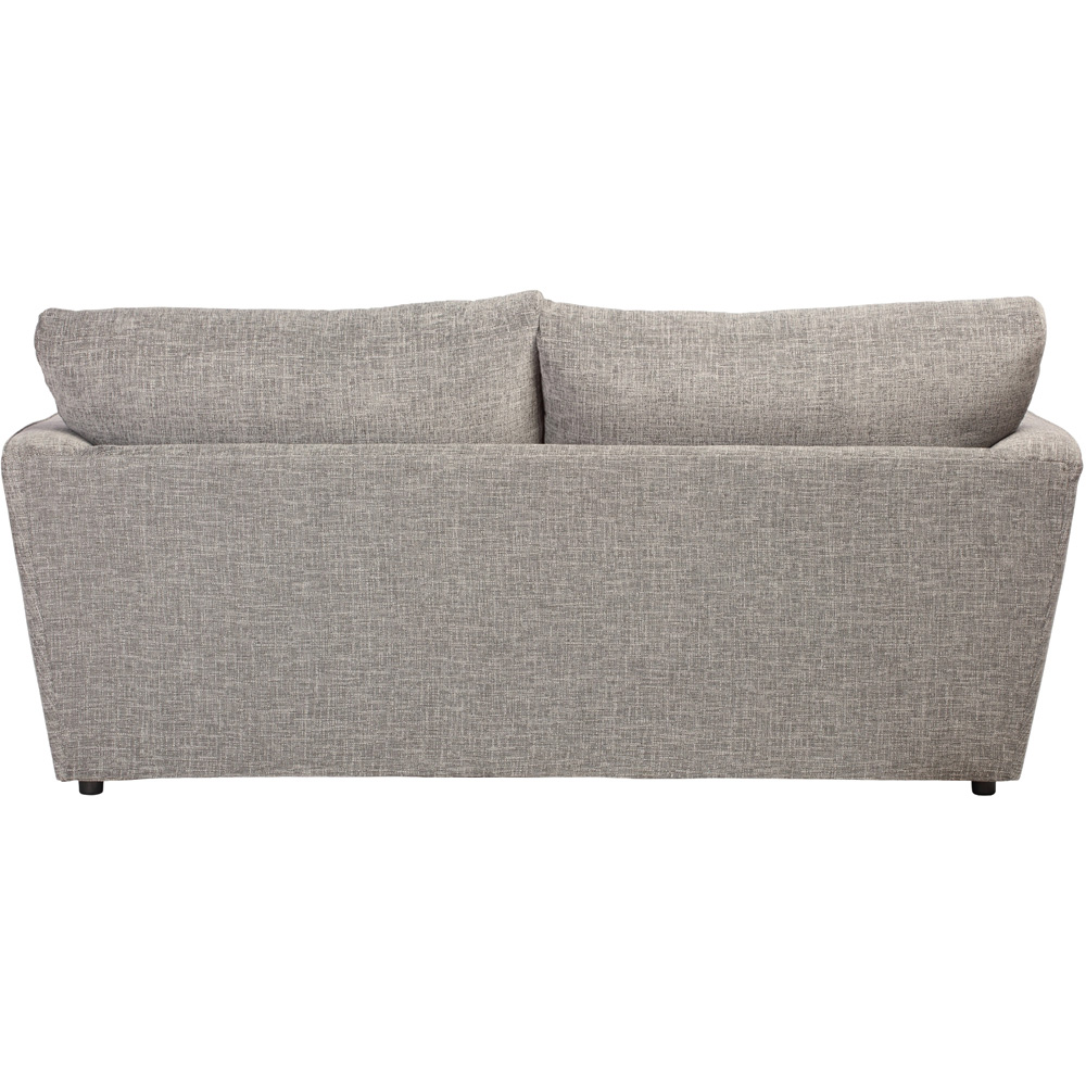 Desser Furniture Richmond 3 Seater Charcoal Linen Sofa Image 5