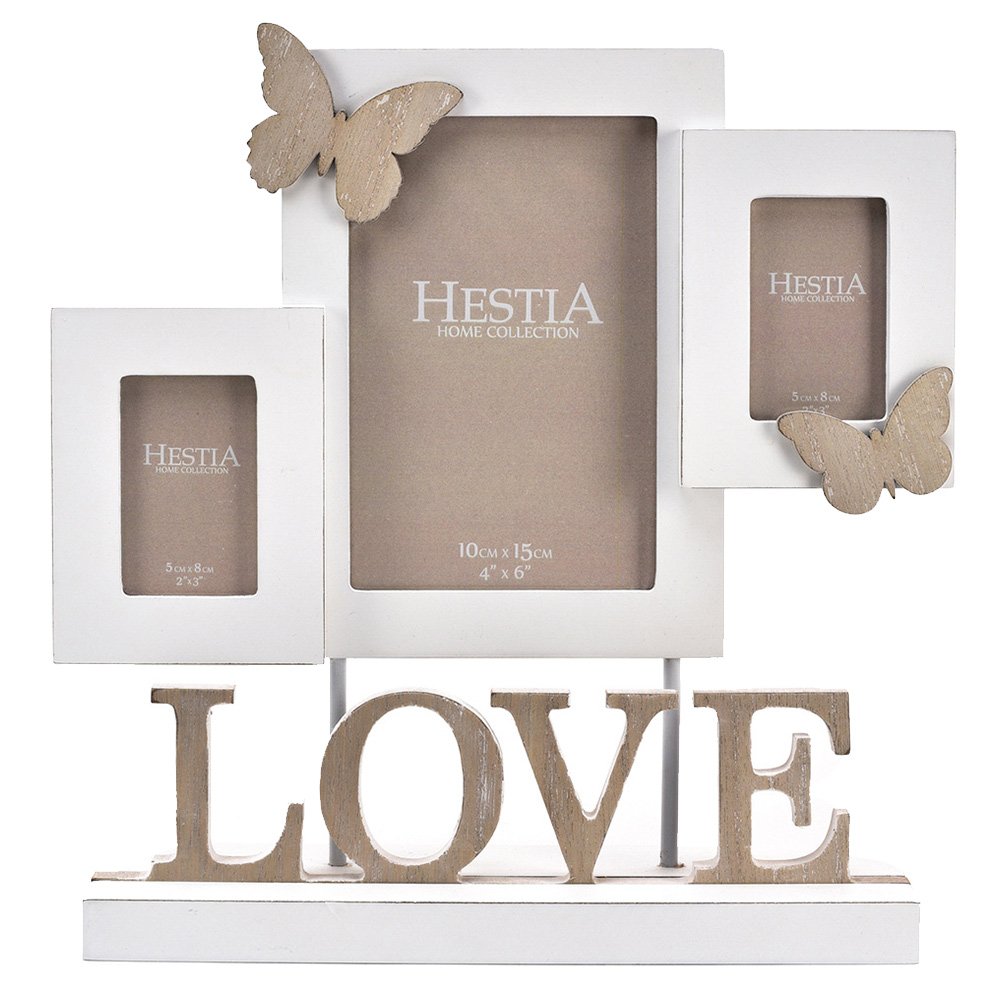 Premier Housewares Hestia Love Multi Aperture Frame Image 1