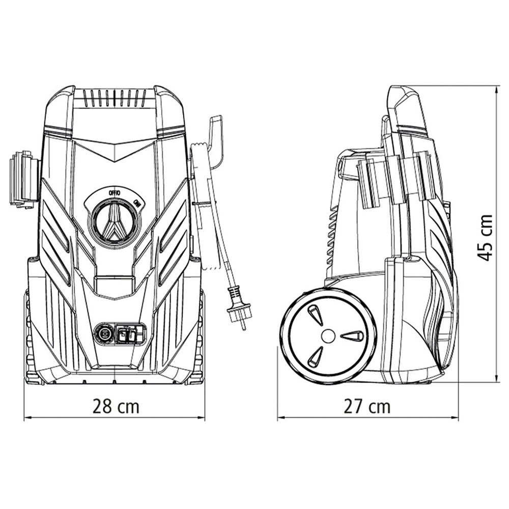 Tramontina 42546/622 Pressure Washer 1200W Image 9