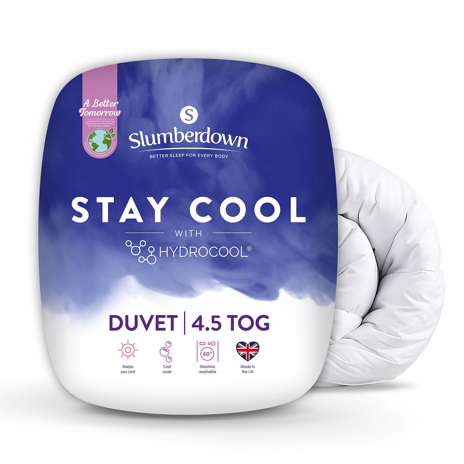 Slumberdown Hydrocool Duvet - Single Image 2