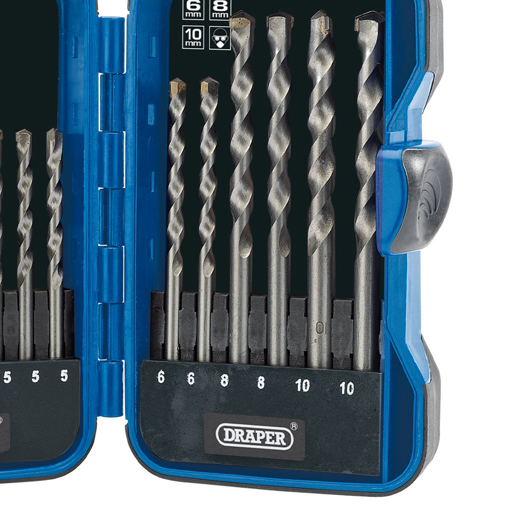 Draper 15 Piece Masonry Drill Bit Set Image 3