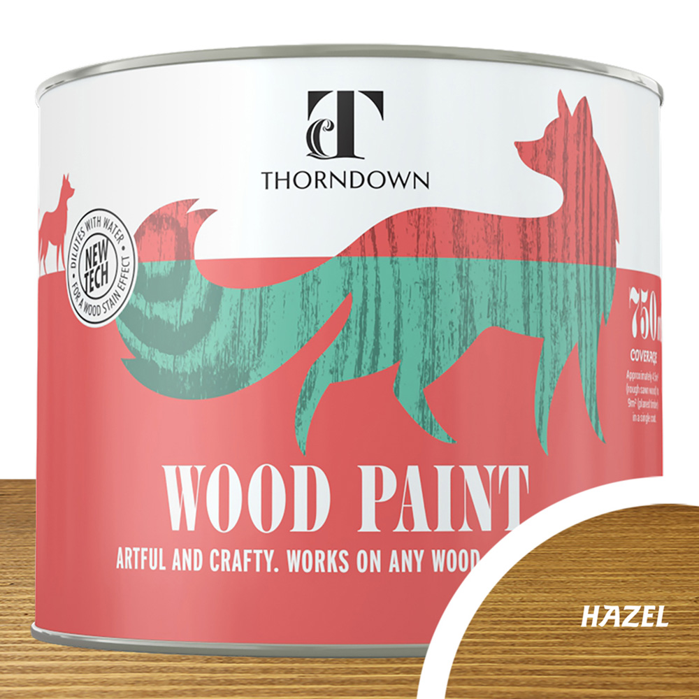 Thorndown Hazel Satin Wood Paint 750ml Image 3
