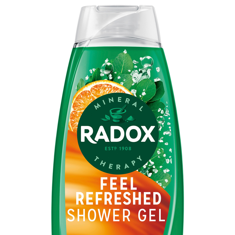 Radox Feel Refreshed Mineral Therapy Shower Gel 675ml Image 2