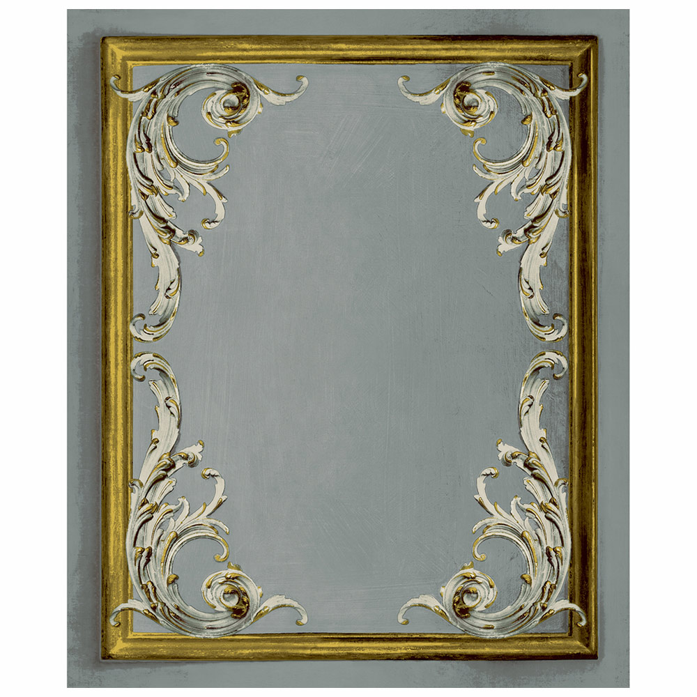 Grandeco Rocco Plaster Panel Grey Wallpaper by Paul Moneypenny Image 1
