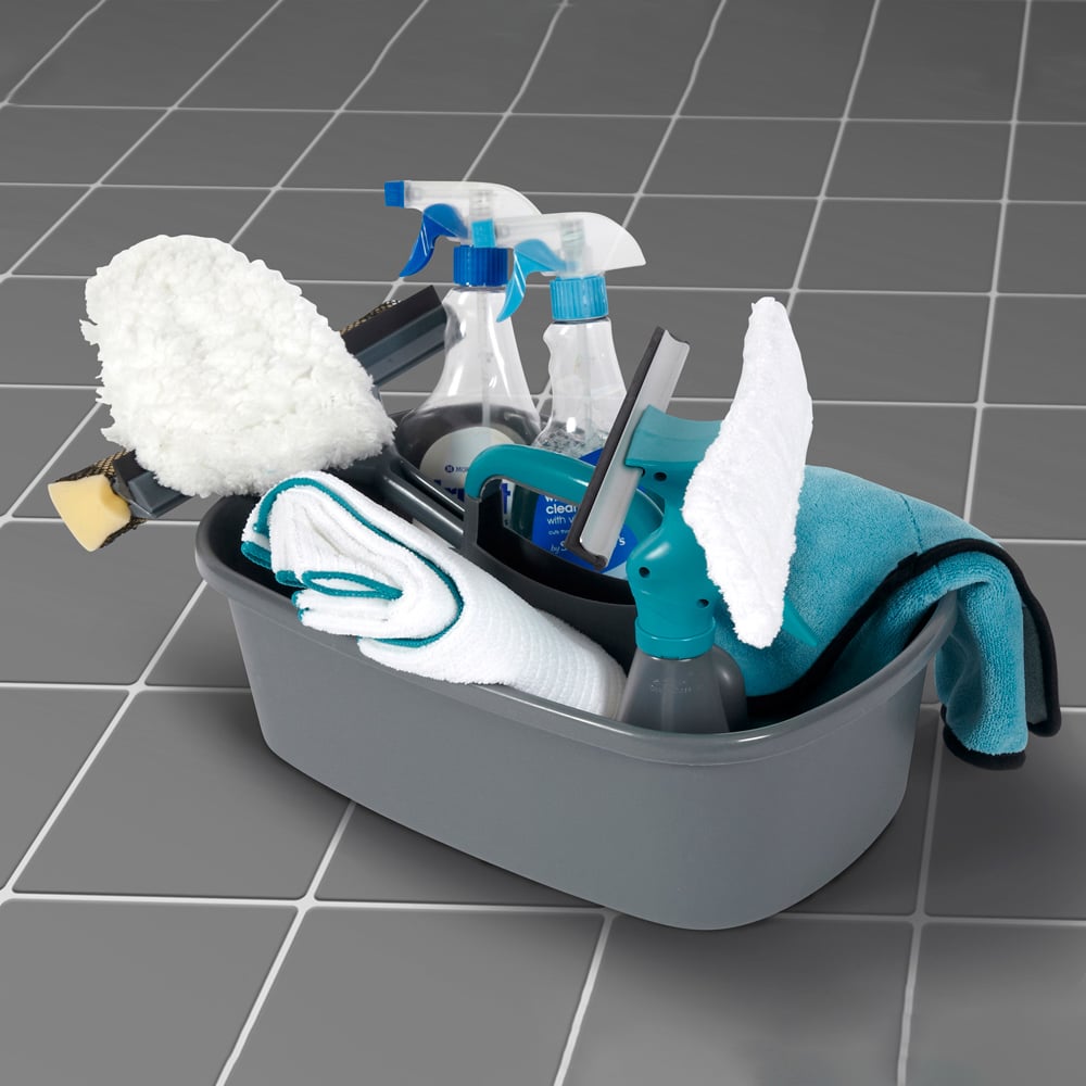 JVL Cleaning Caddy Grey Image 2