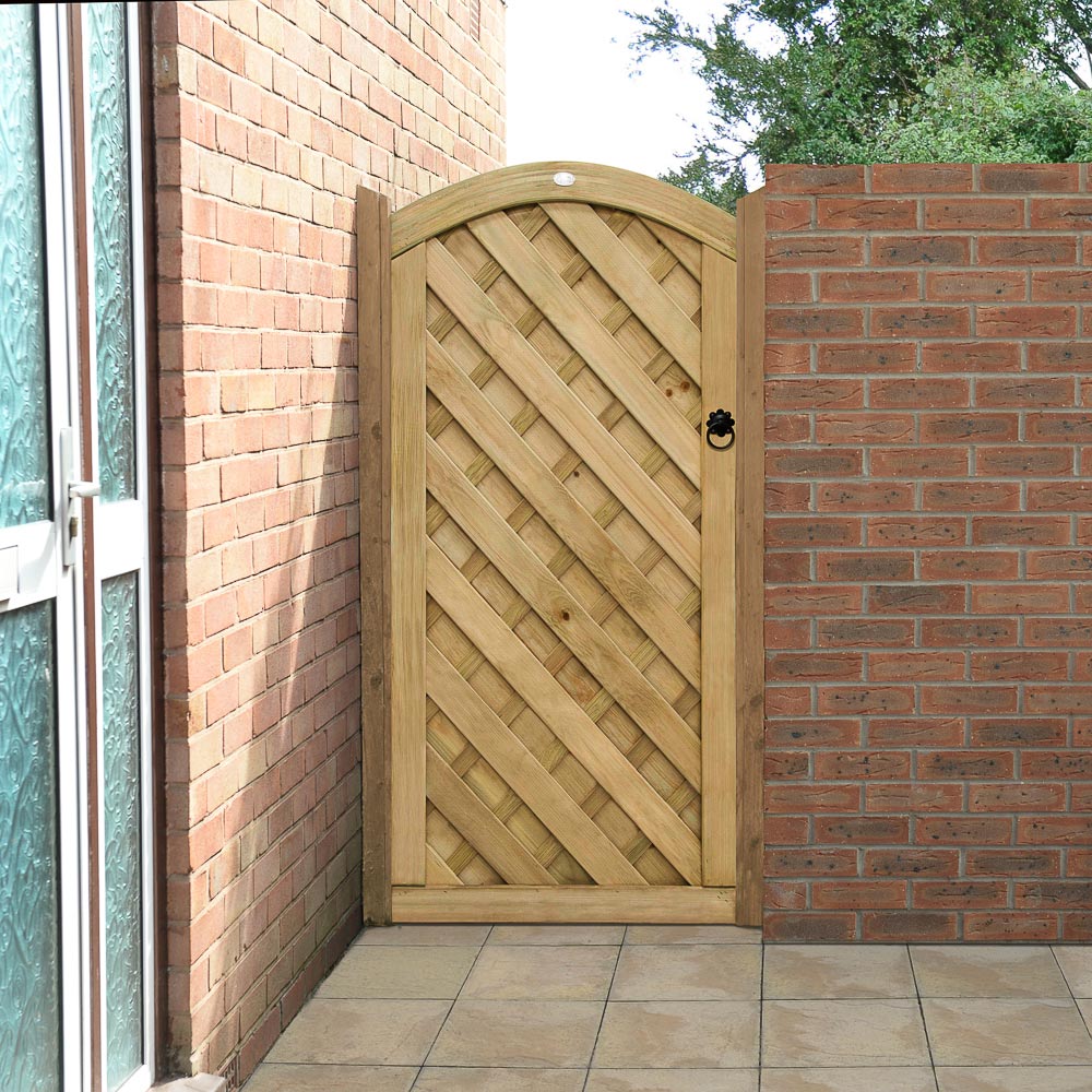 Forest Garden Europa Dome Gate 6ft Image 2