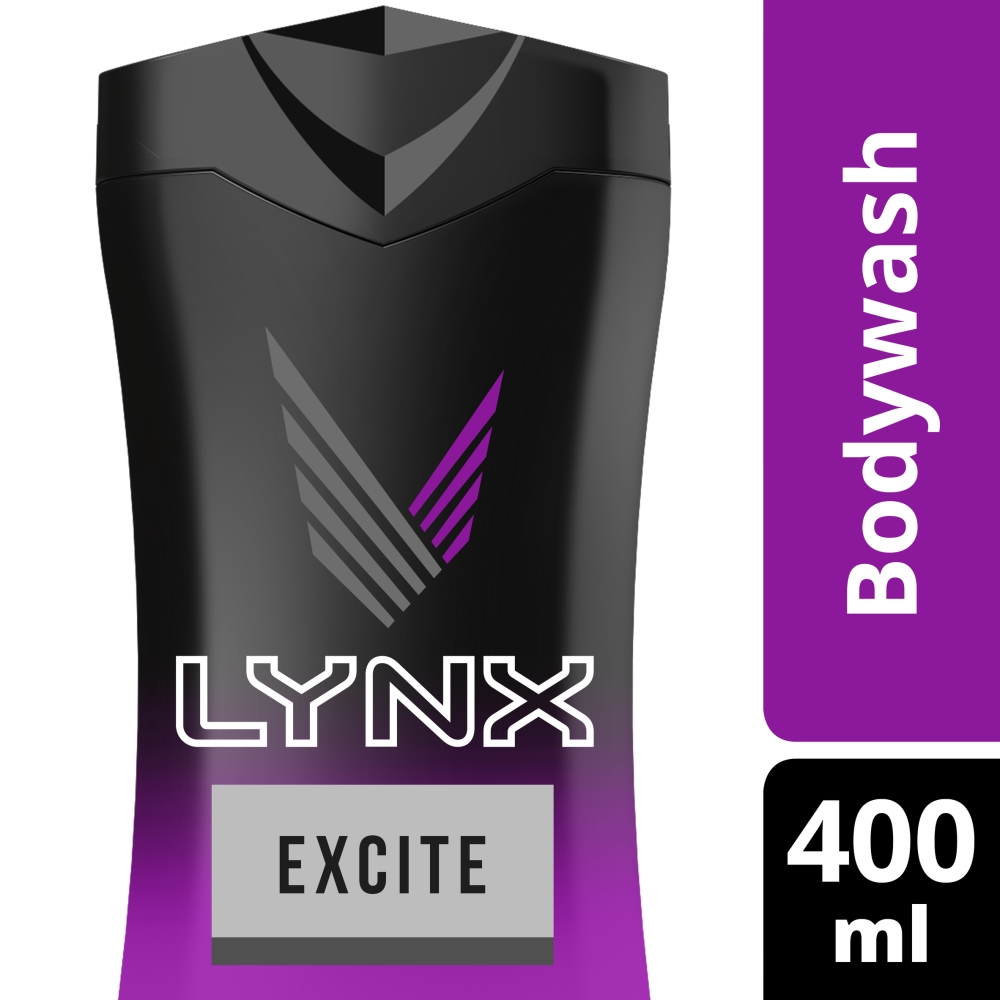 Lynx Excite Shower Gel 400ml Wilko